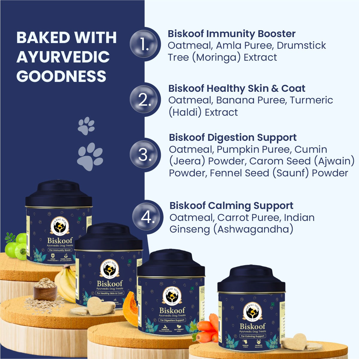 Biskoof - India's Healthiest Treats for Dogs