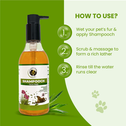 Shampooch Tick Free: Tick Preventive Dog Shampoo - 300ml