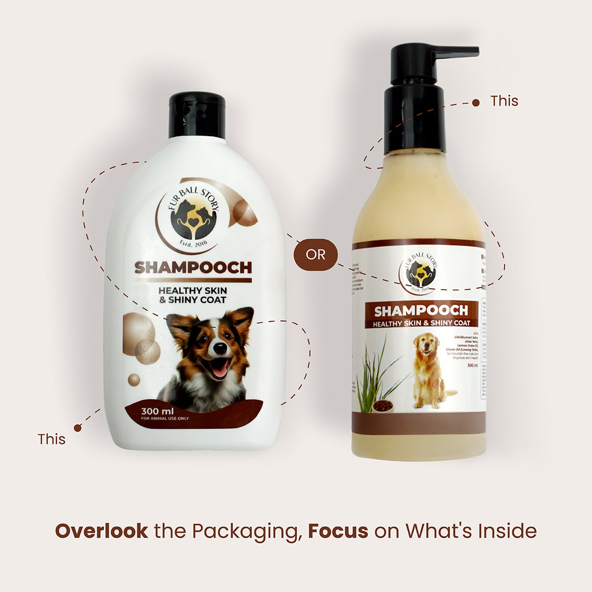 Shampooch: Best Dog Shampoo For Healthy Skin & Shiny Coat - 300ml