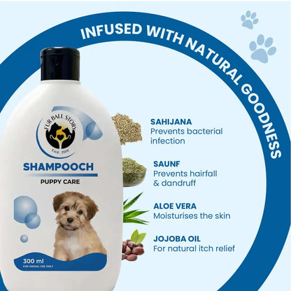 Gentle puppy shampoo for cleansing – FurBallStory Shampooch 300ml (Buy 2 Get 1 Free)