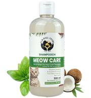 Shampooch Meow Care: Cat Shampoo for Healthy Skin & Shiny Fur - 300ml