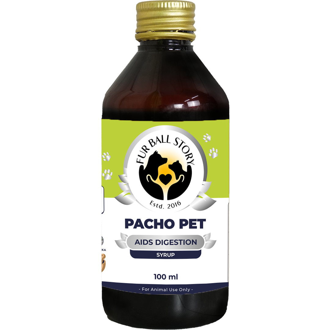 Pacho Pet: Relieves Stomach Problems In Dogs & Cats - 100ml