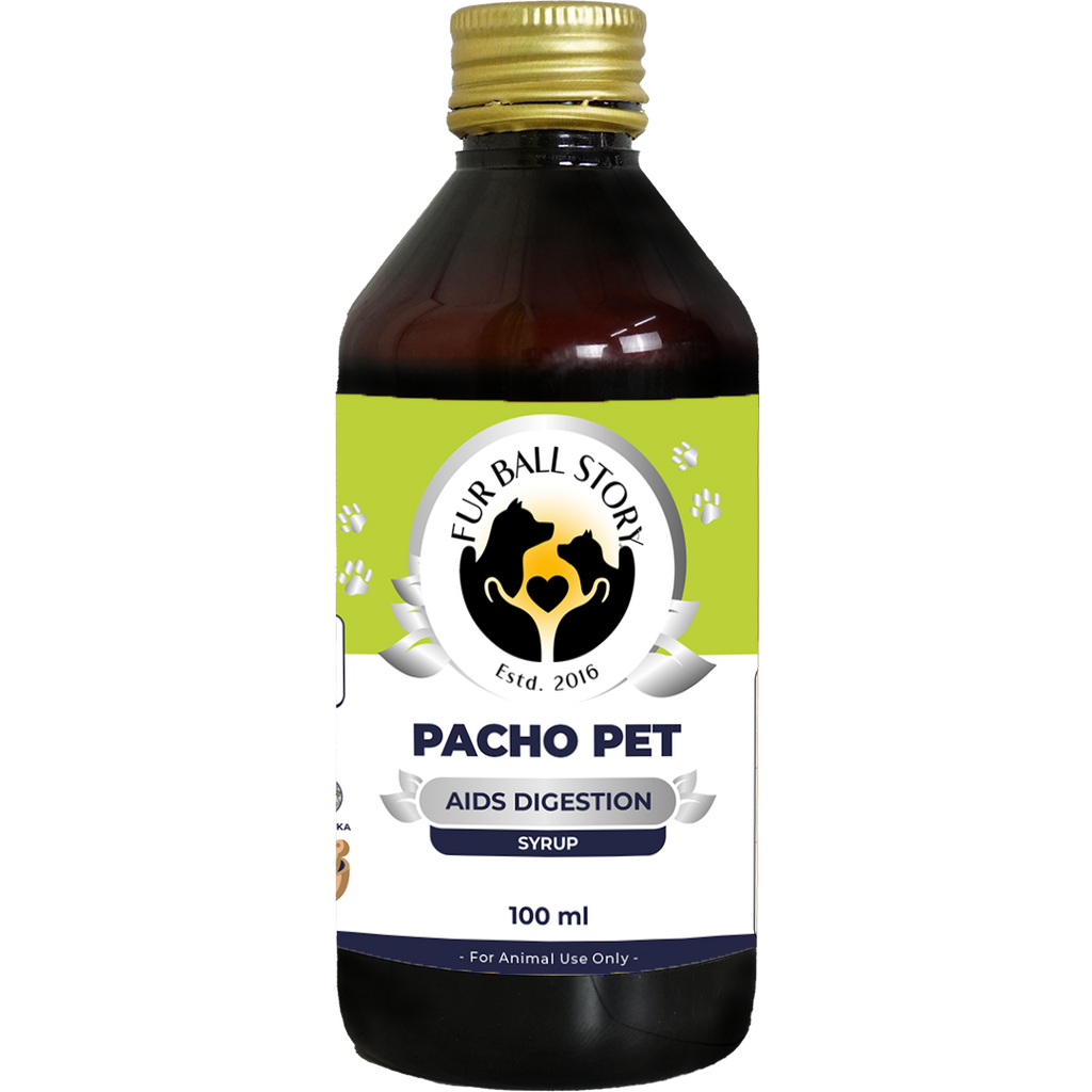 Pacho Pet: Relieves Stomach Problems In Dogs & Cats - 100ml