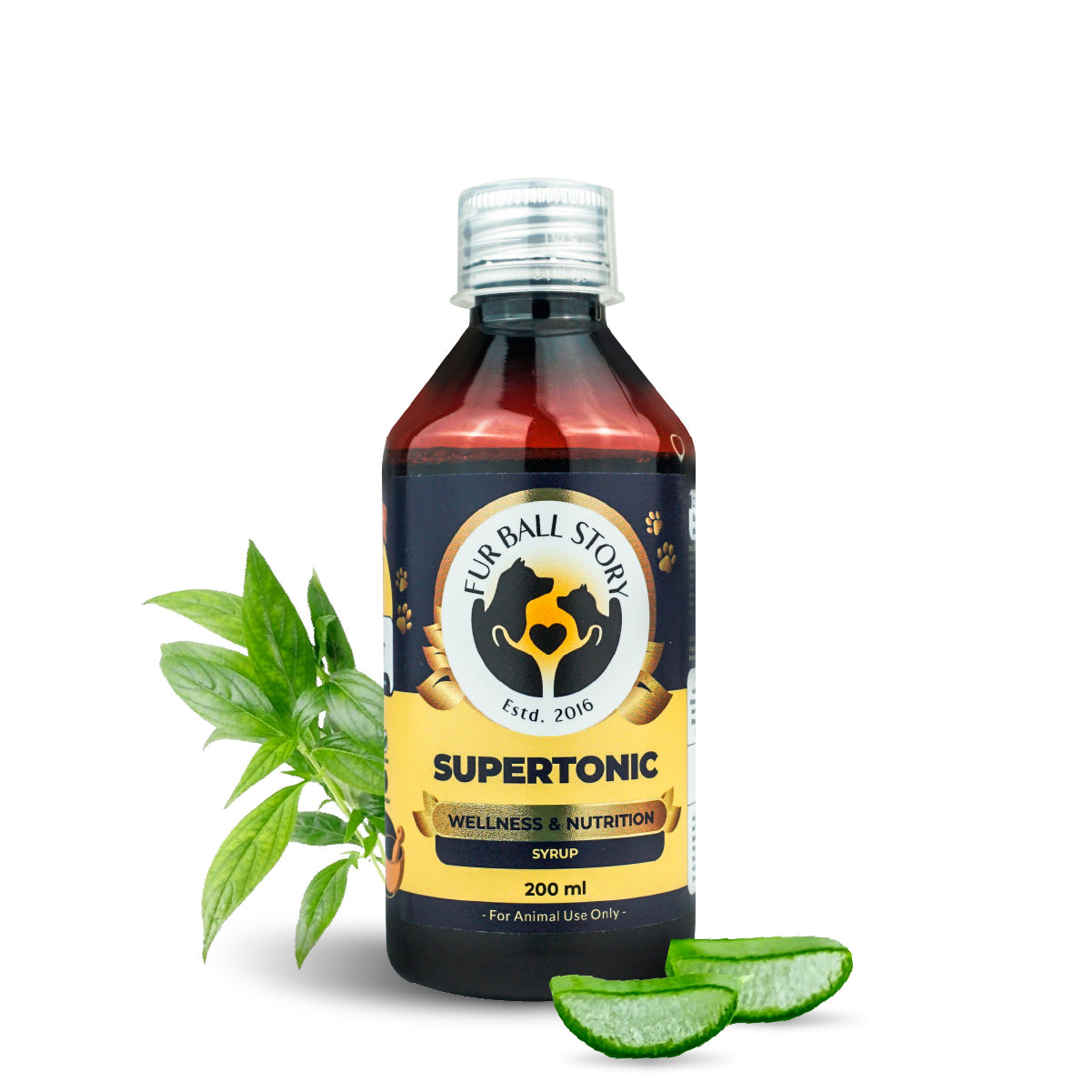 Supertonic Syrup: Ensures Head to Tail Wellness of Dogs & Cats - 200ml