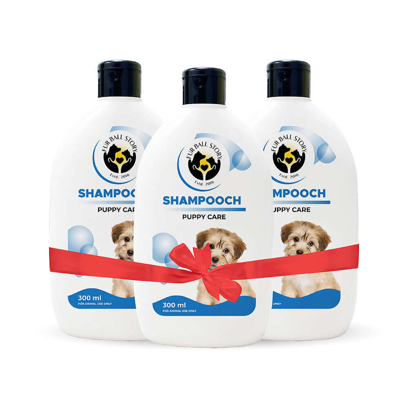 Gentle puppy shampoo for cleansing – FurBallStory Shampooch 300ml (Buy 2 Get 1 Free)