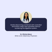 Worm Care Tablets - India's 1st Ayurvedic Deworming Tablets for Dogs & Cats